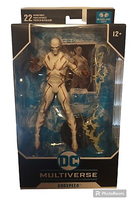 #ad McFarlane Toys DC Universe Godspeed 7 in Action Figure The Flash $8.25