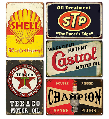 #ad Vintage Tin Signs Retro Garage Signs for Men Wall Decorations Old Car Shop $29.99
