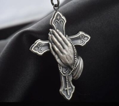 New Prayer Jesus Christ Crucifix Cross Pendant Necklace For Men Women Rosary $10.98