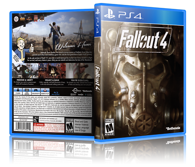 #ad Fallout 4 Replacement PS4 Cover and Case. NO GAME $11.99
