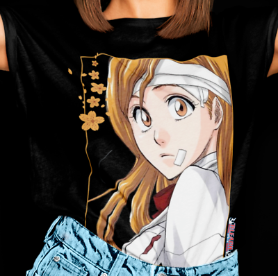 #ad Orihime Inoue Shirt Zaraki Kenpachi Tshirt Bleach Anime Ichigo Tee Aizen T Shirt $20.15