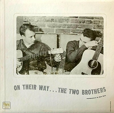 #ad The Two Brothers On Their Way 33 RPM Vinyl LP Record 1958 Franc RARE Folk VG $12.70