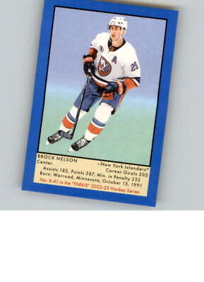 #ad 2022 23 Parkhurst Champions 1951 Retros BLUE NHL Hockey Cards Pick From List $3.99