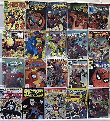 #ad Marvel Comics Spider Man Comic Book Lot of 20 $53.99