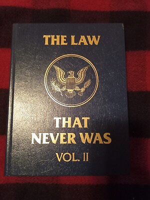 #ad The Law that Never Was Vol. 2 Bill Benson Hardcover $59.90