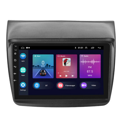 #ad 9quot; Car Stereo Radio Bluetooth MP5 Player FM Fits For Mitsubishi Triton 2006 2015 $226.34