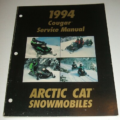 #ad Arctic Cat 1994 Cougar 440 Service Manual amp; Cougar Mountaincat 440 $17.54