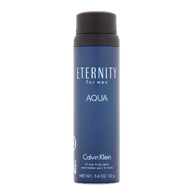 #ad #ad Eternity Aqua by Calvin Klein 5.4 oz Body Spray for Men Brand New $15.18