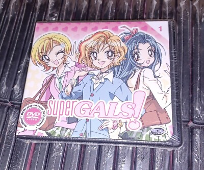 #ad 2001 Factory Sealed New SUPER GIRLS #1 Japanese Anime 3quot; AMININI DVD adv films $14.99