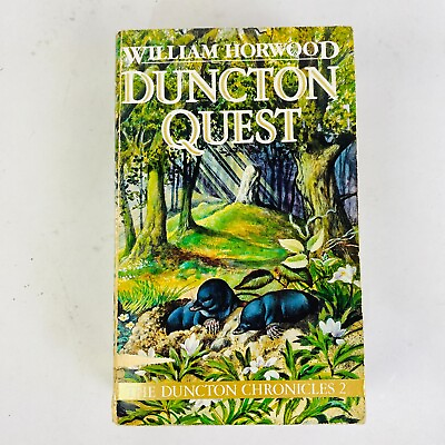 #ad Duncton Quest William Horwood #2 Chronicles RARE 1989 1st Arrow Edition PB AU $31.88