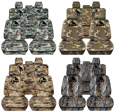 #ad Truck Seat Covers Fits 2015 2018 Ford F150 Front amp; Rear Camouflage Seat Covers $179.99