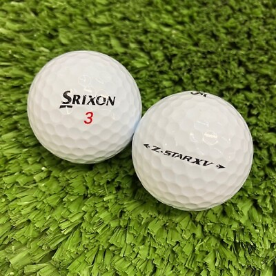 #ad 36 Srixon Z Star XV Used Golf Balls White in Mint Condition 5A Grade $62.04