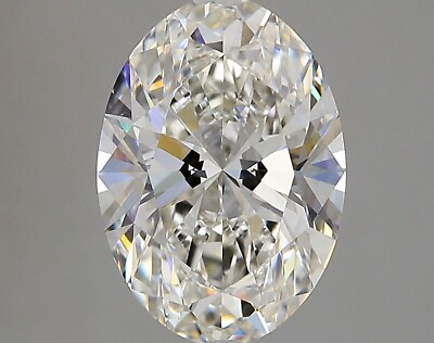 #ad Lab Created Diamond 3.06 Ct Oval H VS1 Quality Very good Cut IGI Certified $1532.95