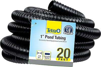 #ad Pond Pond Tubing 1 Inch Diameter 20 Feet Long Connects Pond Components Black U $18.69