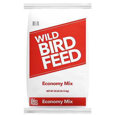 #ad Foods Economy Mix Wild Bird Feed Dry 1 Count per Pack 40 lb. Bag $11.75