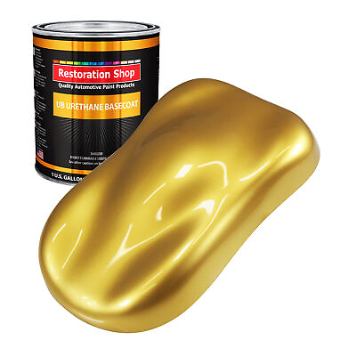 #ad Anniversary Gold Metallic 1 Gallon URETHANE BASECOAT Car Auto Body Paint $216.99