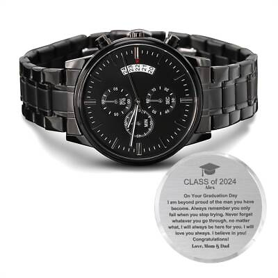 #ad Personalized Class of 2024 Graduation Gift Watch $62.97