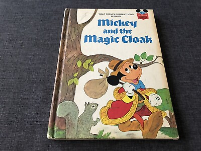 #ad Vintage Mickey And The Magic Cloak Books Disney#x27;s Wonderful World Of Reading $6.89