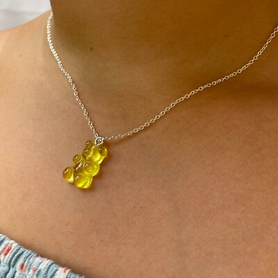 #ad New Fashion Gummybear Necklace $7.99