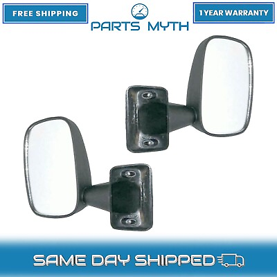 #ad New Manual Mirrors Left LH amp; Right RH Set For 1979 1983 Toyota Pickup $48.29