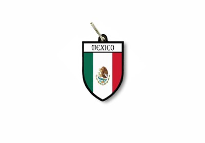 #ad keychain key chain ring flag national souvenir shield mexico C $6.44