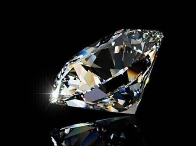 #ad 2 CT Natural White Diamond Round Cut VVS1 D Grade GDGL Certfied A 4 $50.82