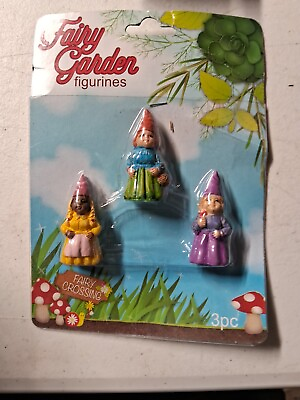 #ad Fairy Garden Sweets Figurines 3pc pack Fairy Crossing. 1 3 4. $9.79