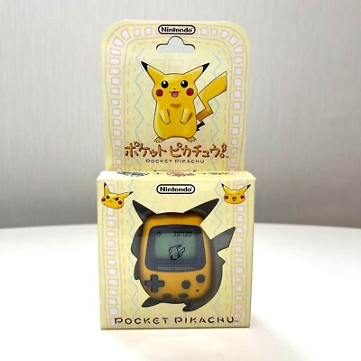 #ad Pocket Pikachu Pokemon pedometer Nintendo New Japan Action Game Anime Manga 1998 $113.00