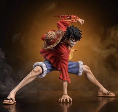 #ad 25cm One Piece Luffy Battle Style Action Figure Anime Collectible amp; Gift $24.99