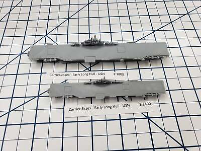 #ad Carrier Essex USN Wargaming Axis and Allies Naval Miniature Victory $16.00