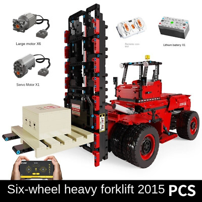 #ad Building Blocks Technicalk Forklift Truck Car Kids Toys Model Kits Gift $289.95