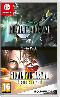 #ad Final Fantasy VII and VIII Remastered Twin Pack Nintendo Switch $34.99