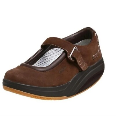 #ad MBT Kaya Mary Jane Walking Comfort Rocker Shoe Leather 400105 01 US 7 EU 37 $40.00