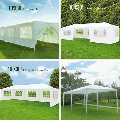 #ad 10#x27;x10#x27; 20#x27; 30#x27; Outdoor Canopy Party Tent Heavy duty Gazebo Patio Wedding Tent $122.89