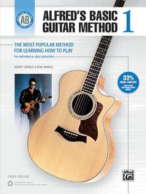 #ad Alfred#x27;s Basic Guitar Method Bk 1: The Most Popular Method for Lea ACCEPTABLE $4.08
