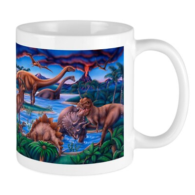 #ad CafePress Dinosaurs Mug 11 oz Ceramic Mug 1326049713 $14.99
