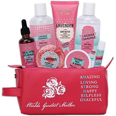 Luxury Skincare Bath Basket for Women. Bath amp; Body Spa Gift Set for Mom amp; Wif... $60.99