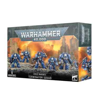 #ad Warhammer 40K: Terminator Squad Mini Figures $51.50
