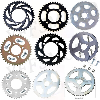 #ad 420 428 37T 41T 54T 65T 35# T8F Rear Chain Sprocket for Motorcycle Dirt ATV Quad $19.22