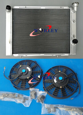#ad 3row FOR HOLDEN Commodore VB VC VH VK V6 78 86 RACE aluminum radiator fan AT MT AU $189.00
