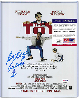 #ad Scott Schwartz Signed The Toy 8x10 Photo w Richard Pryor amp; Jackie Gleason PSACOA $35.99