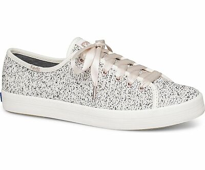 #ad Keds Womens Kickstart Two Tone Boucle Sneakers White 5.5 $34.95