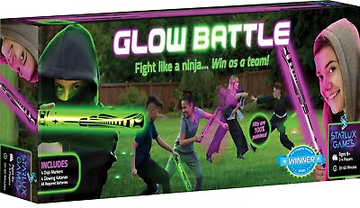 #ad Glow Battle: A Ninja Game with Glow in the Dark Foam Swords by Starlux Games $39.90