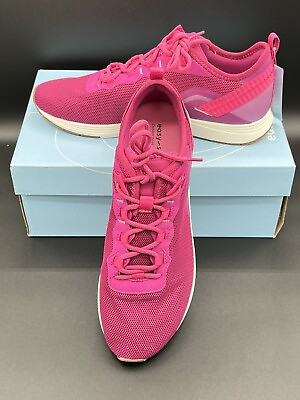 #ad Easy Spirit Linzey 2 Dark Pink 650 Lace Up Comfy Foam Sneaker Women size 10 M $45.00