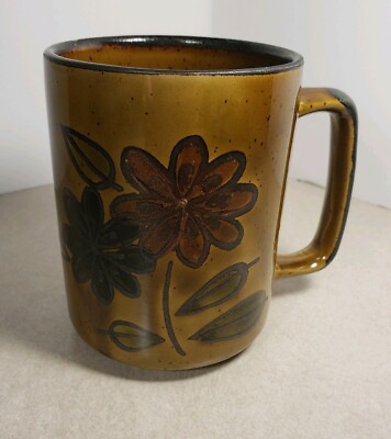 #ad Vintage Floral Flower Otagiri Coffee Mug Tea Cup 4quot; $4.21