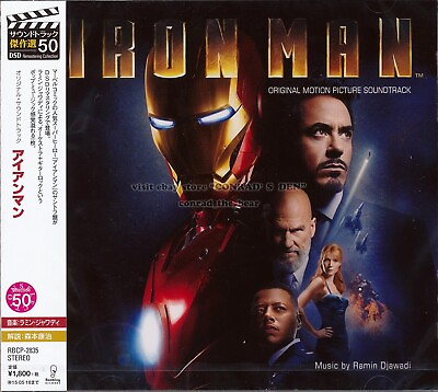 #ad Ramin Djawadi quot;IRON MANquot; soundtrack score Japan CD SEALED out of print $25.99