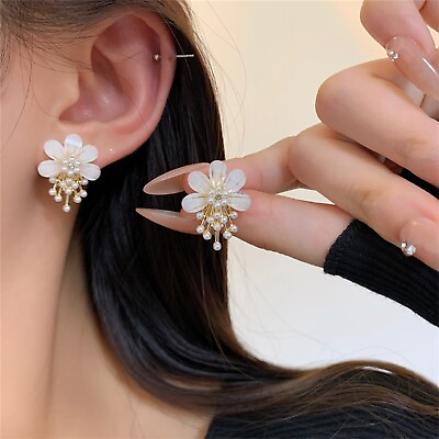 #ad Women#x27;s Earrings Light Luxury Earrings Gift Earrings Alloy Earrings $8.24
