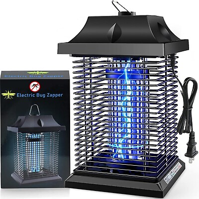 #ad Bug Zapper Outdoor 4500V 20W Electric Mosquito Zappers Killer Lamp $28.99