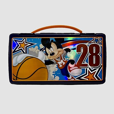 #ad Disney Mickey amp; Friends 45 pcs Art Set Blue Sports Traveling Case Great Gift $11.99