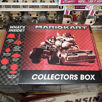 #ad Nintendo Mario Kart Collectors Box $40.00